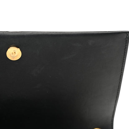 Saint Laurent Smooth Calfskin Medium Classic Monogram Kate Tassel Satchel Black 13 of 15