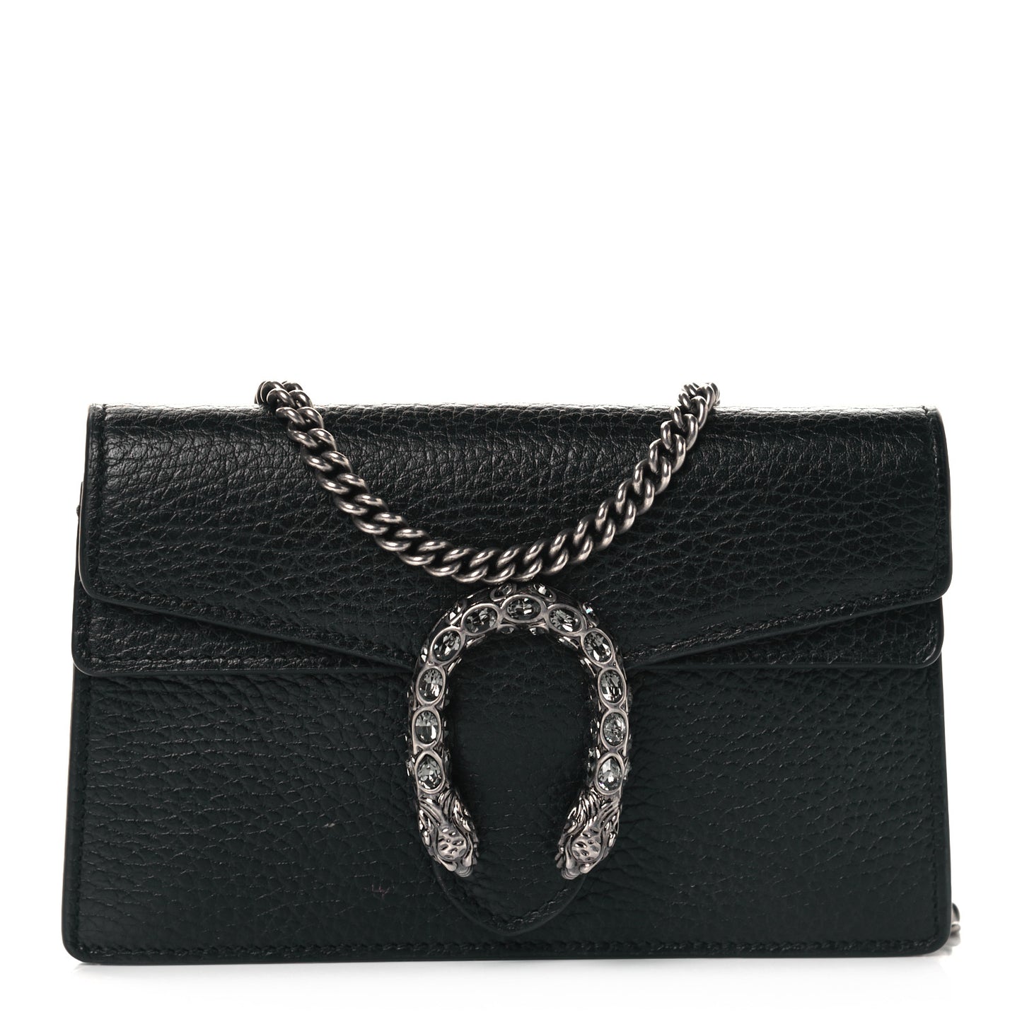 Calfskin Super Mini Dionysus Shoulder Bag Black