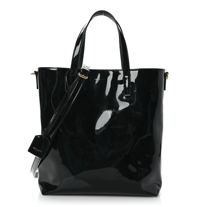 Saint Laurent Patent Toy Shopping Tote Black 1 of 9