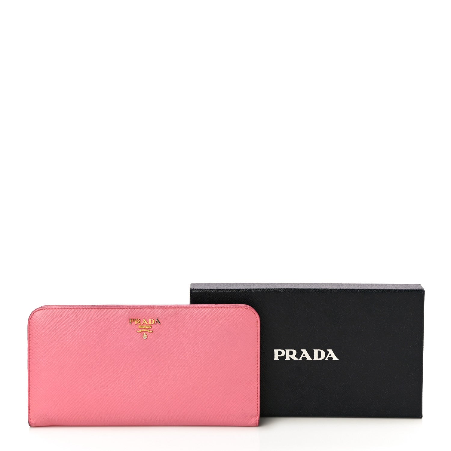 Prada Saffiano Colour Metal Wallet Petalo Peonia 22 of 22
