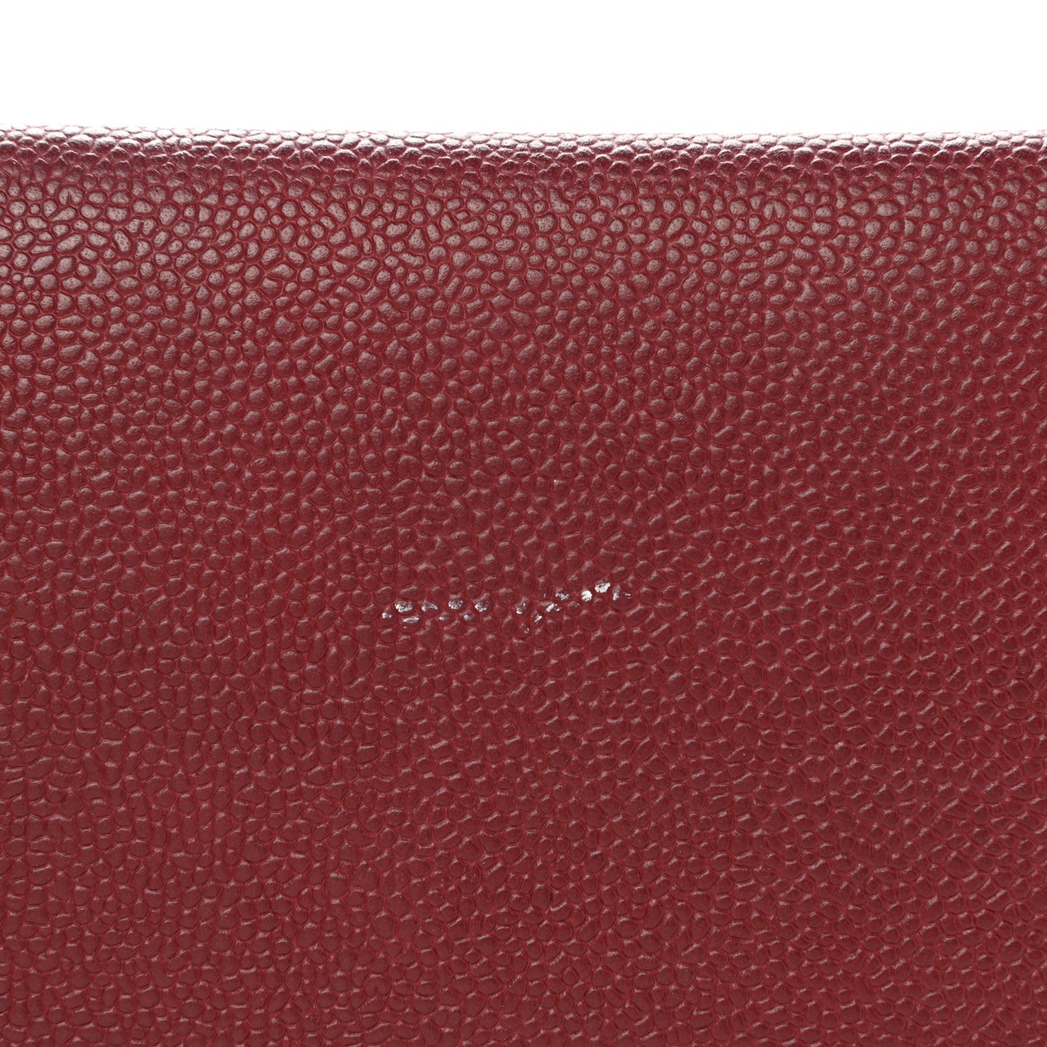 Chanel Caviar CC Envelope Pouch Red 8 of 8