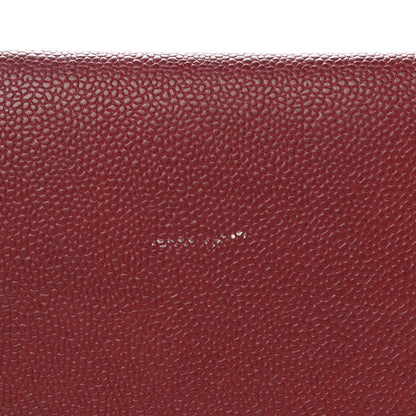 Chanel Caviar CC Envelope Pouch Red 8 of 8