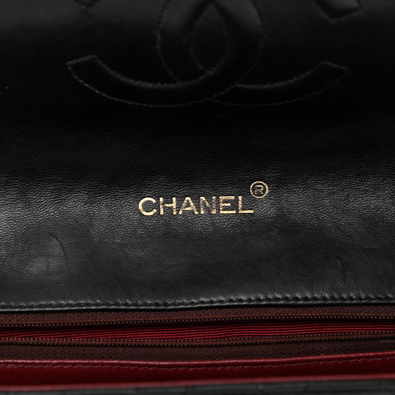 Chanel Lambskin Quilted Medium Single Flap Black 6 of 16
