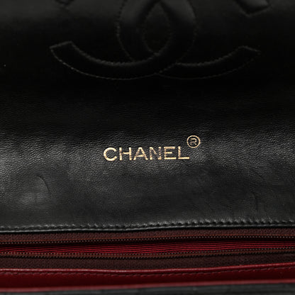 Chanel Lambskin Quilted Medium Single Flap Black 6 of 16