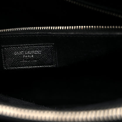 Saint Laurent Grain De Poudre Studded Small Sac De Jour Black 6 of 10