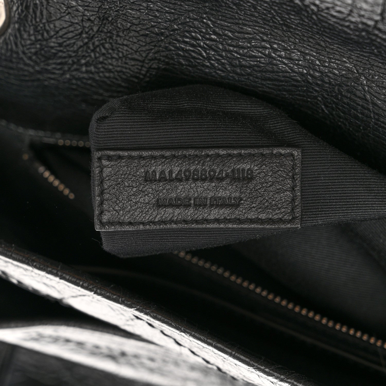 Saint Laurent Crinkled Calfskin Matelasse Monogram Medium Niki Chain Satchel Black 8 of 11