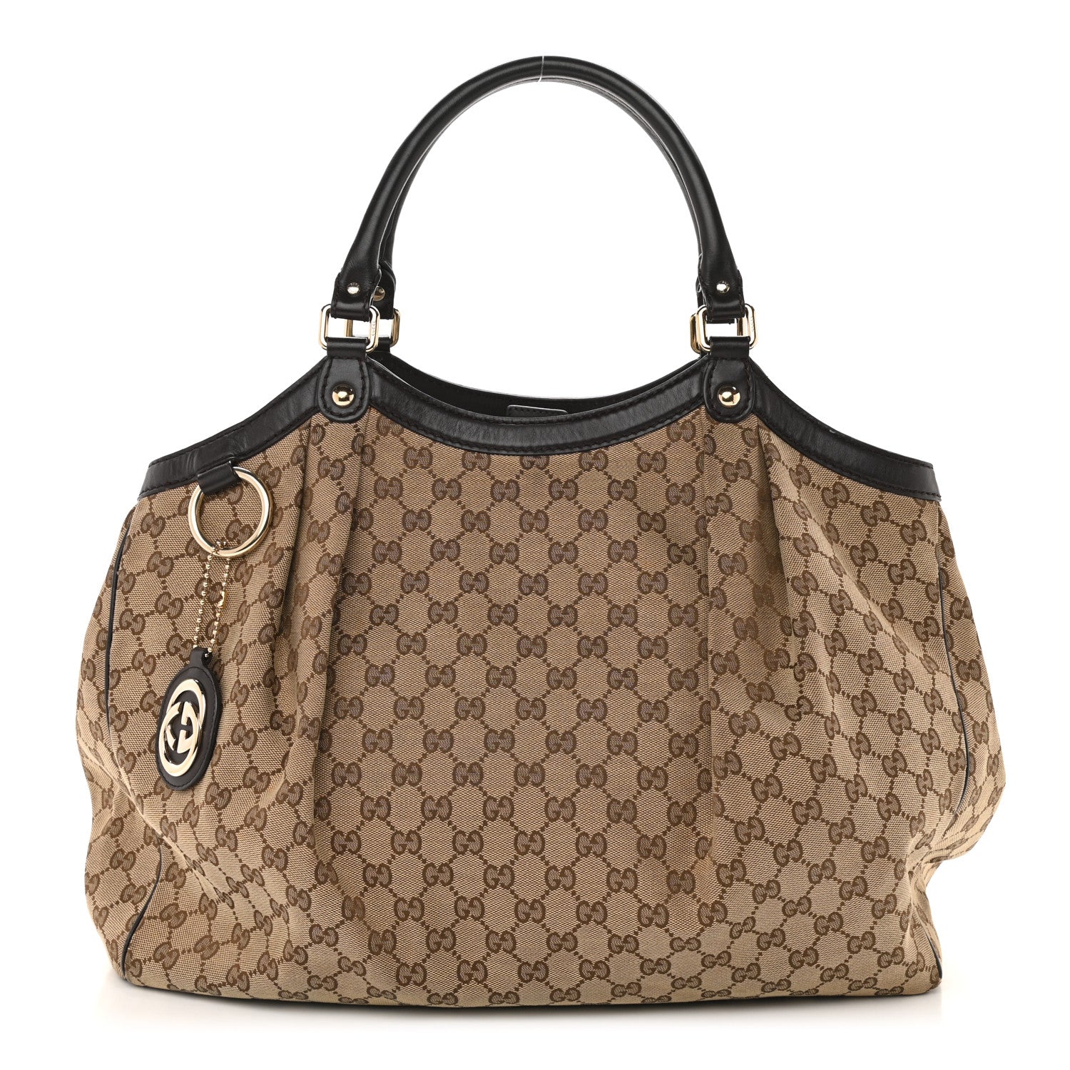 Gucci Monogram Sukey Tote Dark Brown 1 of 11