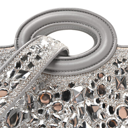 Valentino Garavani Crystal Mini Le Troisieme Shopping Bag Grey 8 of 10