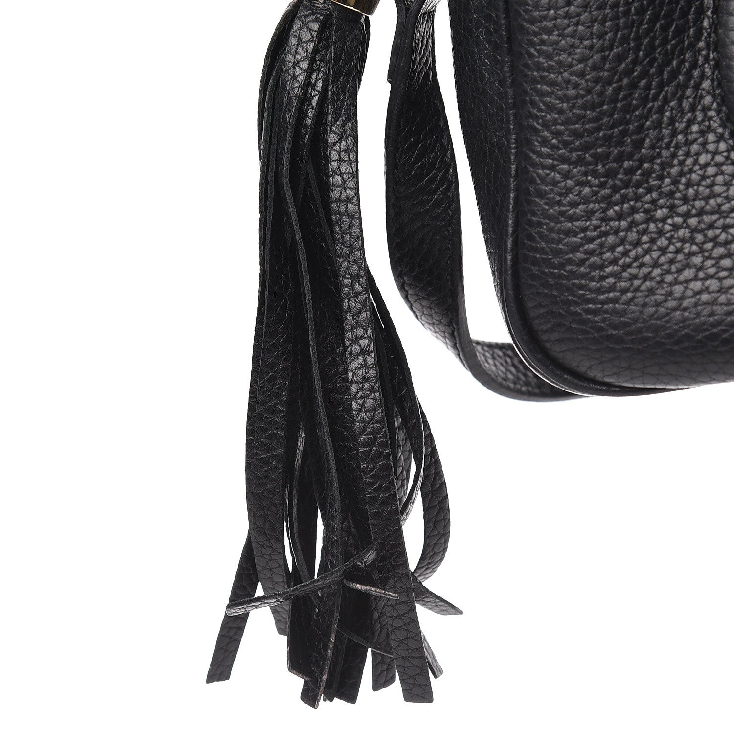 Gucci Pebbled Calfskin Small Soho Disco Bag Black 10 of 12