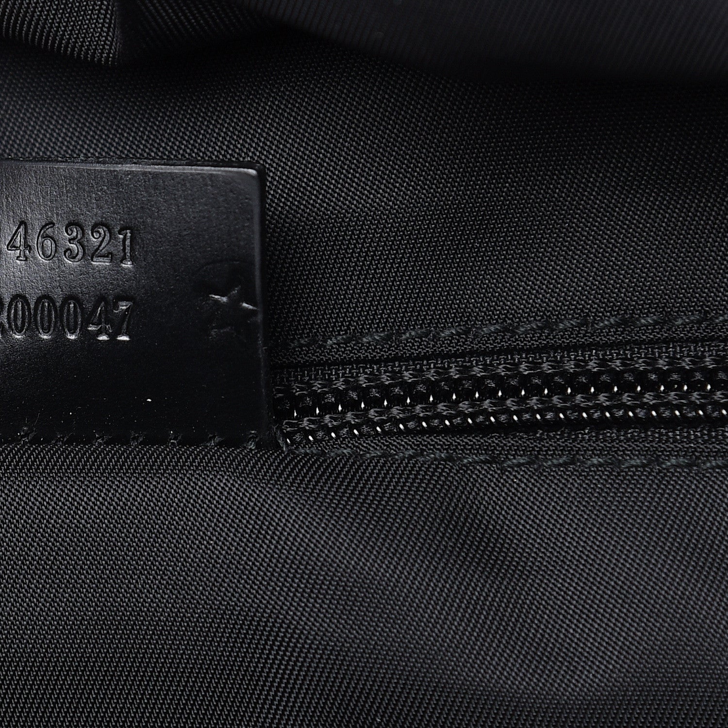 Gucci Coated Canvas Interlocking G Double Buckle Backpack Black 7 of 13
