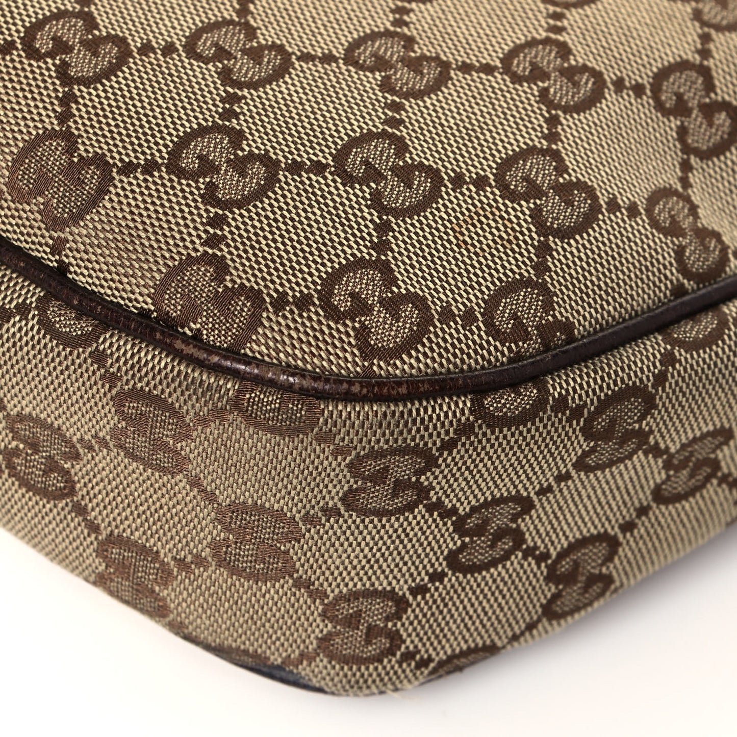 GG Monogram Medium Charmy Hobo Dark Brown