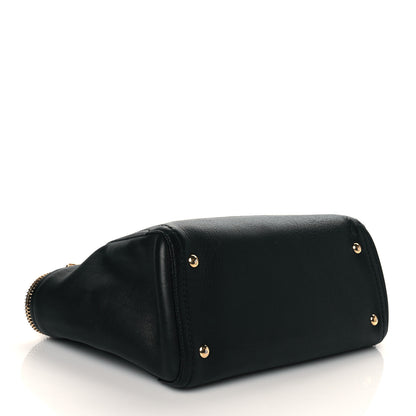 Salvatore Ferragamo Calfskin Small Verve Double Zip Tote Black 5 of 9
