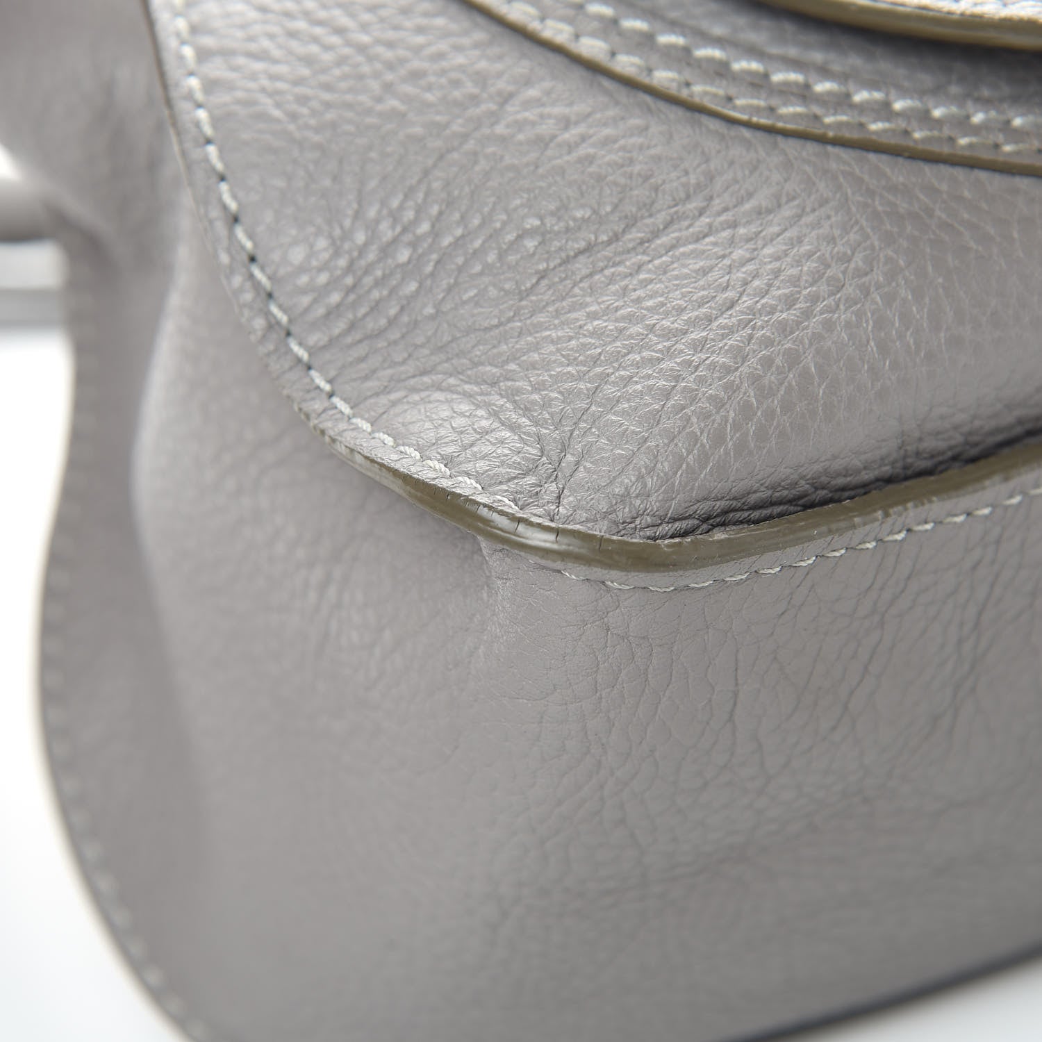 Chloe Calfskin Medium Marcie Satchel Cashmere Grey 9 of 21