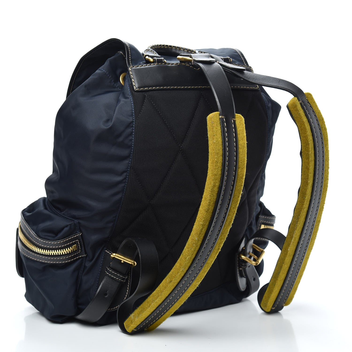 Burberry Nylon Large Rucksack Backpack Blue 3 of 10