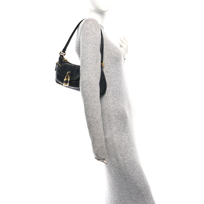 Chloe Grained Calfskin The 99 Shoulder Bag Black 2 of 10