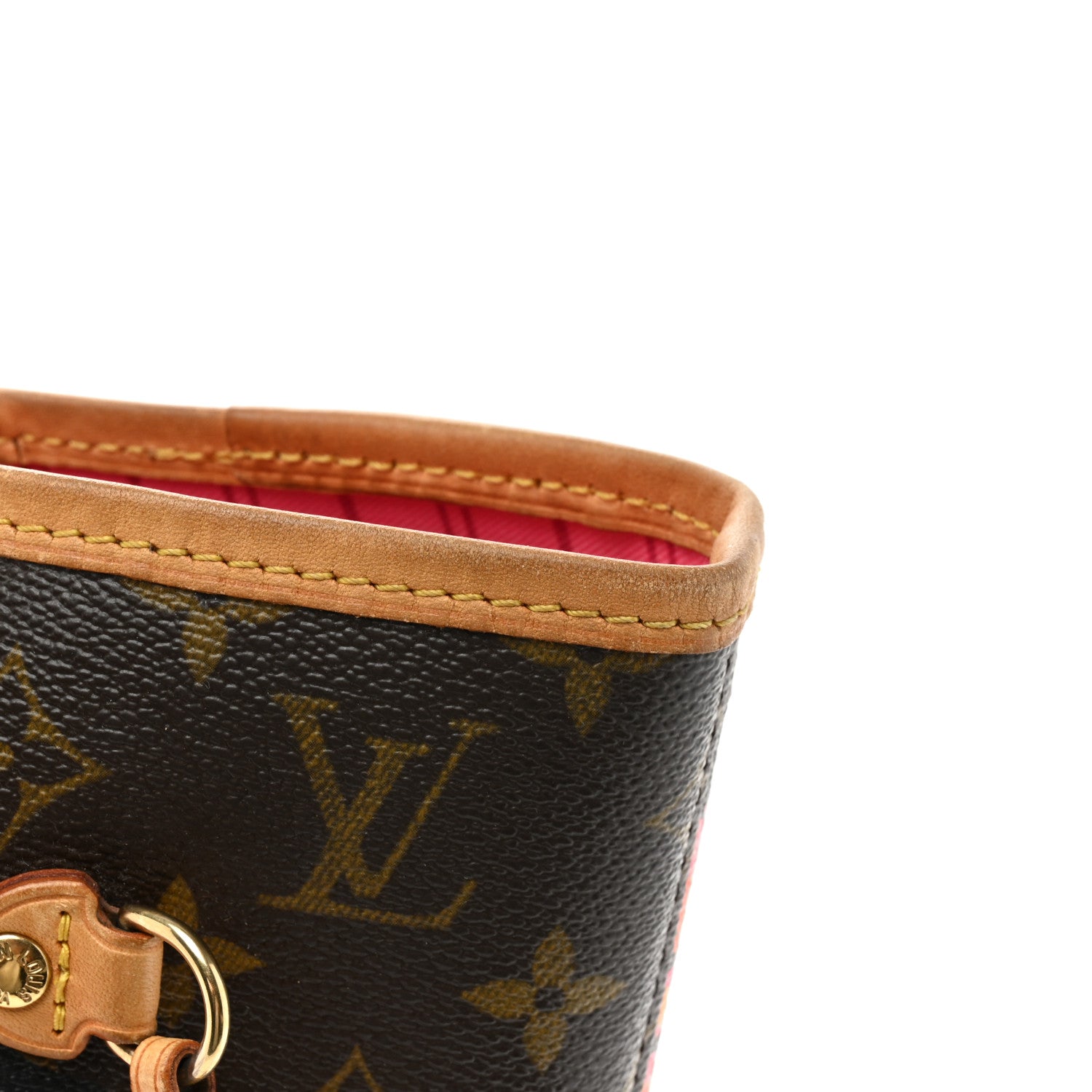 Louis Vuitton Monogram Roses Neverfull MM 14 of 20