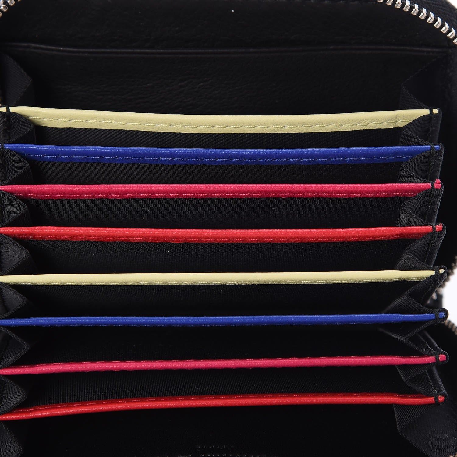 Christian Dior Patent Cannage Lady Dior Multi Card Holder Black 7 of 7