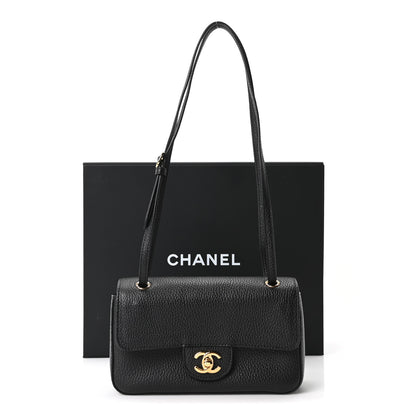 Chanel Grained Calfskin Mini Souplissimo Maxi Flap Black 9 of 11