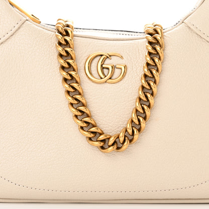 Gucci Goatskin Small Aphrodite Shoulder Bag Mystic White 8 of 11