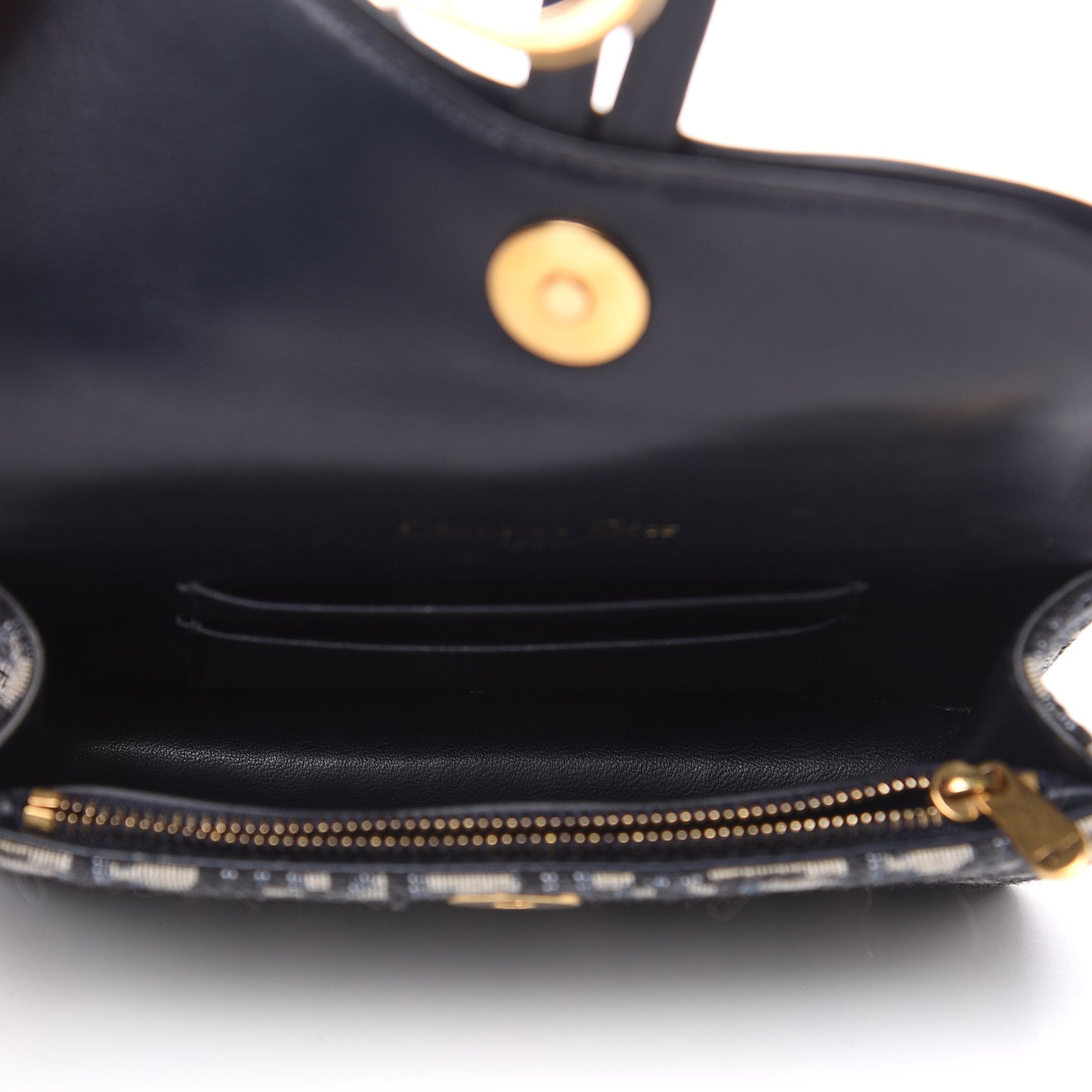 Oblique Saddle Belt Bag Blue