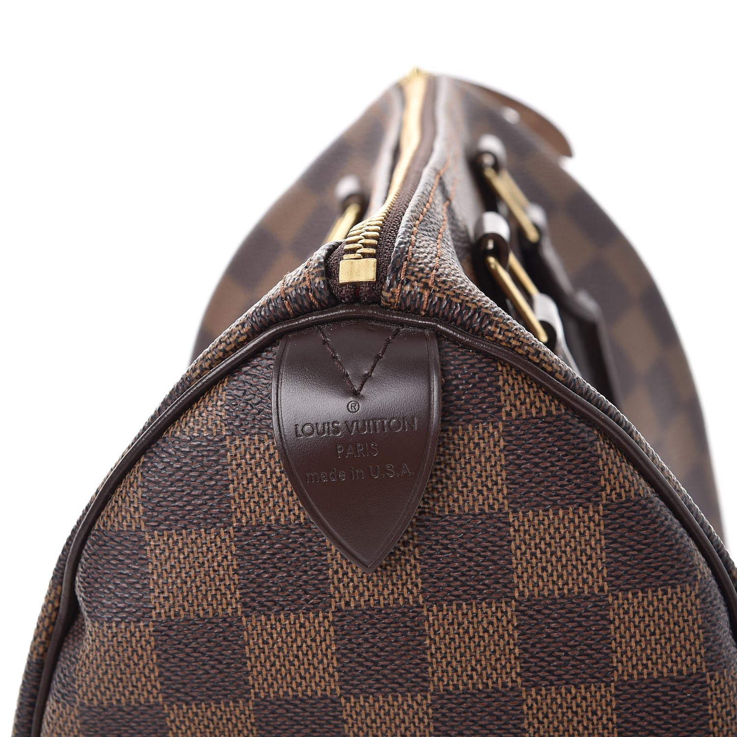 Louis Vuitton Damier Ebene Speedy 25 6 of 9