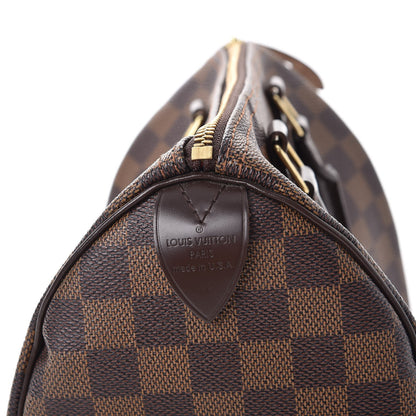 Louis Vuitton Damier Ebene Speedy 25 6 of 9