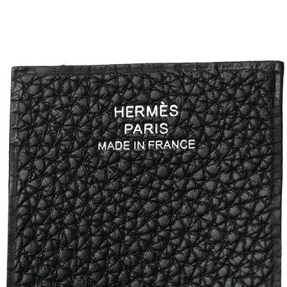 Hermes Togo Wallago Cabine 35 Bleu Nuit Black 5 of 7