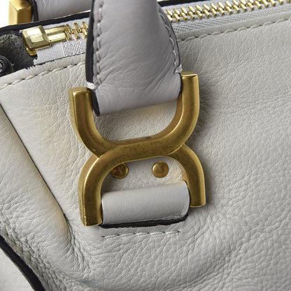 Chloe Calfskin Medium Marcie Satchel Cashmere Grey 9 of 11