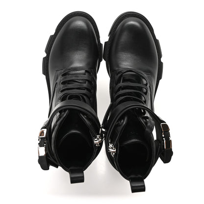 Givenchy Calfskin Combat Boots 35 Black 2 of 9