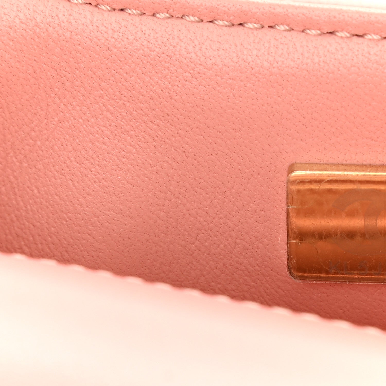 Chanel Velvet Enamel Mini Flap Light Pink 7 of 9