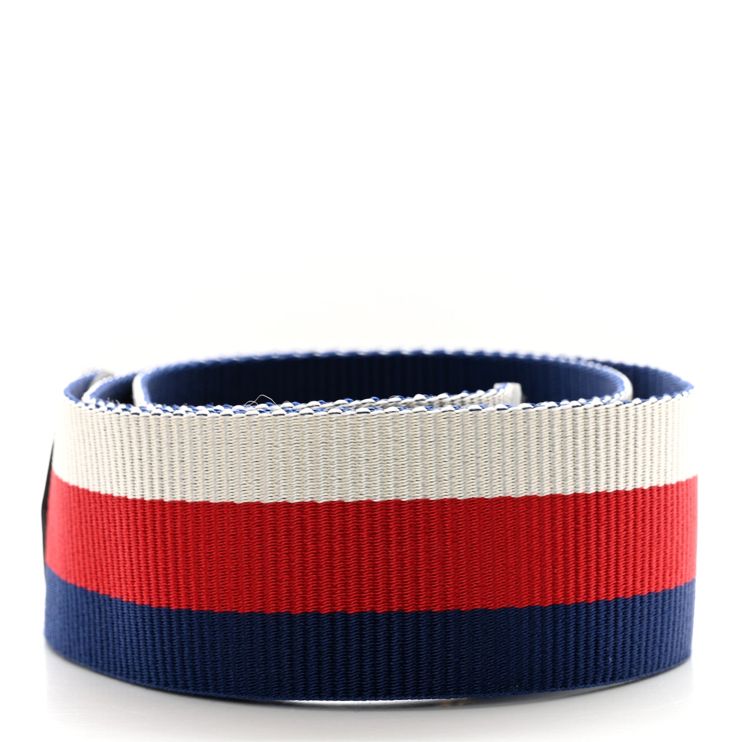 Gucci Canvas Web Shoulder Strap Navy Red White Black 2 of 4