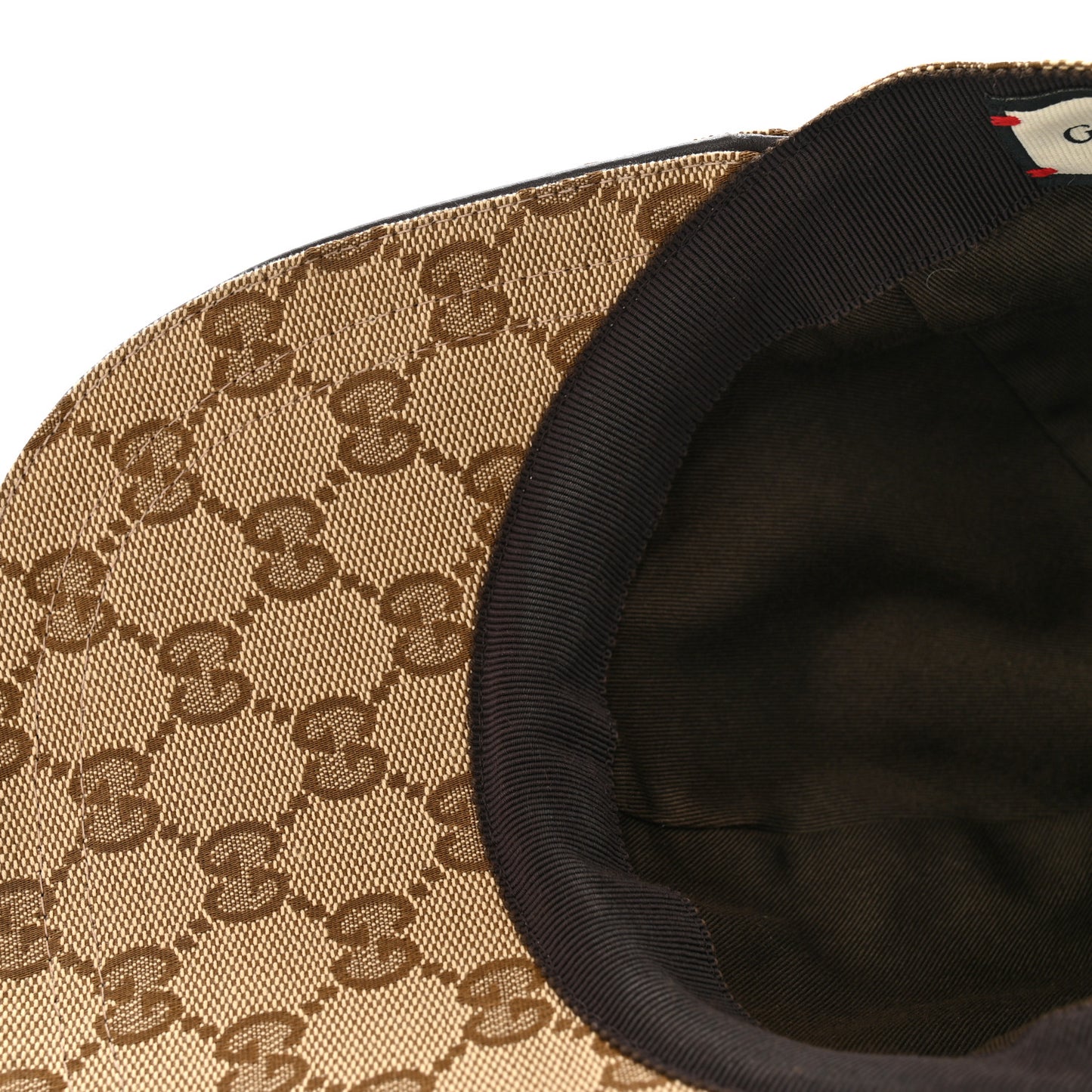 Monogram Web Baseball Hat M Beige Cocoa