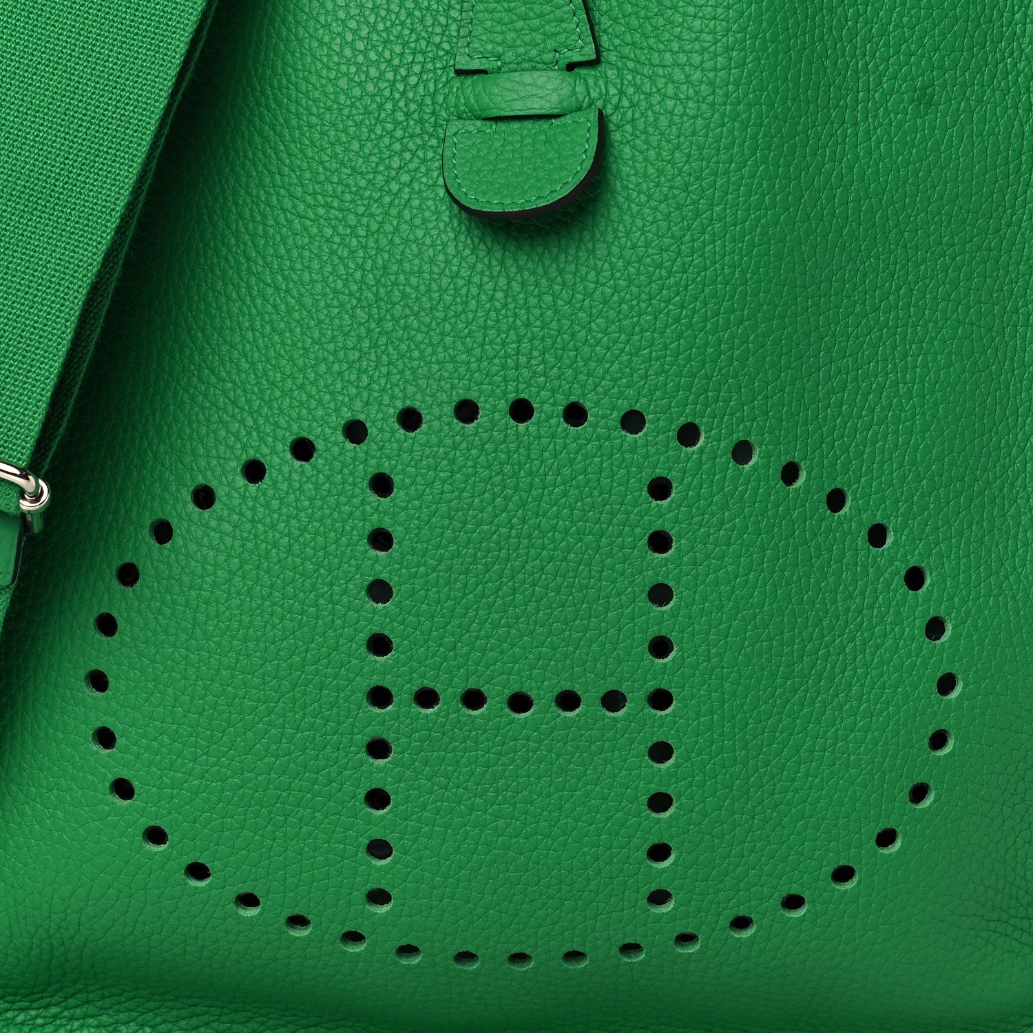 Hermes Taurillon Clemence Evelyne III PM Bambou 8 of 12