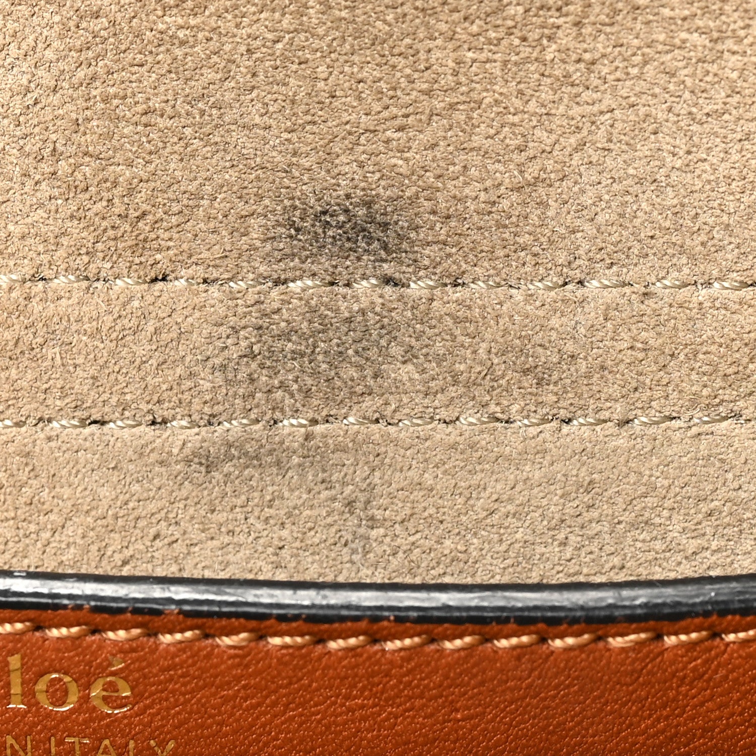 Chloe Calfskin Braided Medium Hudson Shoulder Bag Caramel 9 of 9