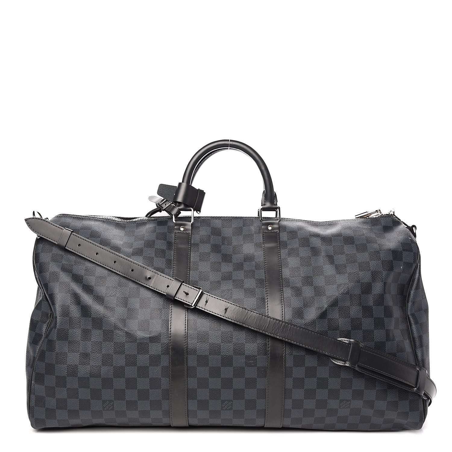 Louis Vuitton Damier Cobalt Keepall Bandouliere 55 1 of 15