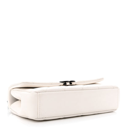 Chanel Caviar Quilted My Everything Small Flap White Black 4 of 13
