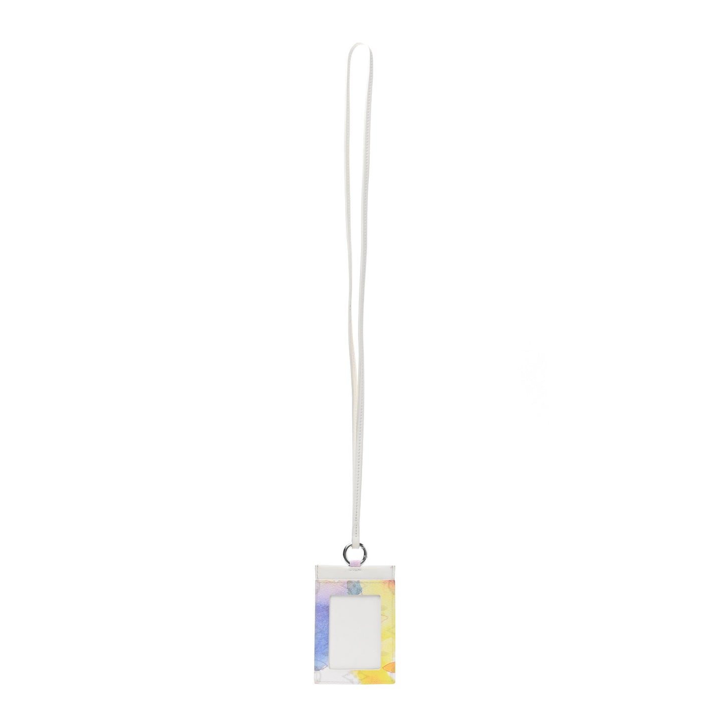 Monogram Card Holder On Strap Watercolor