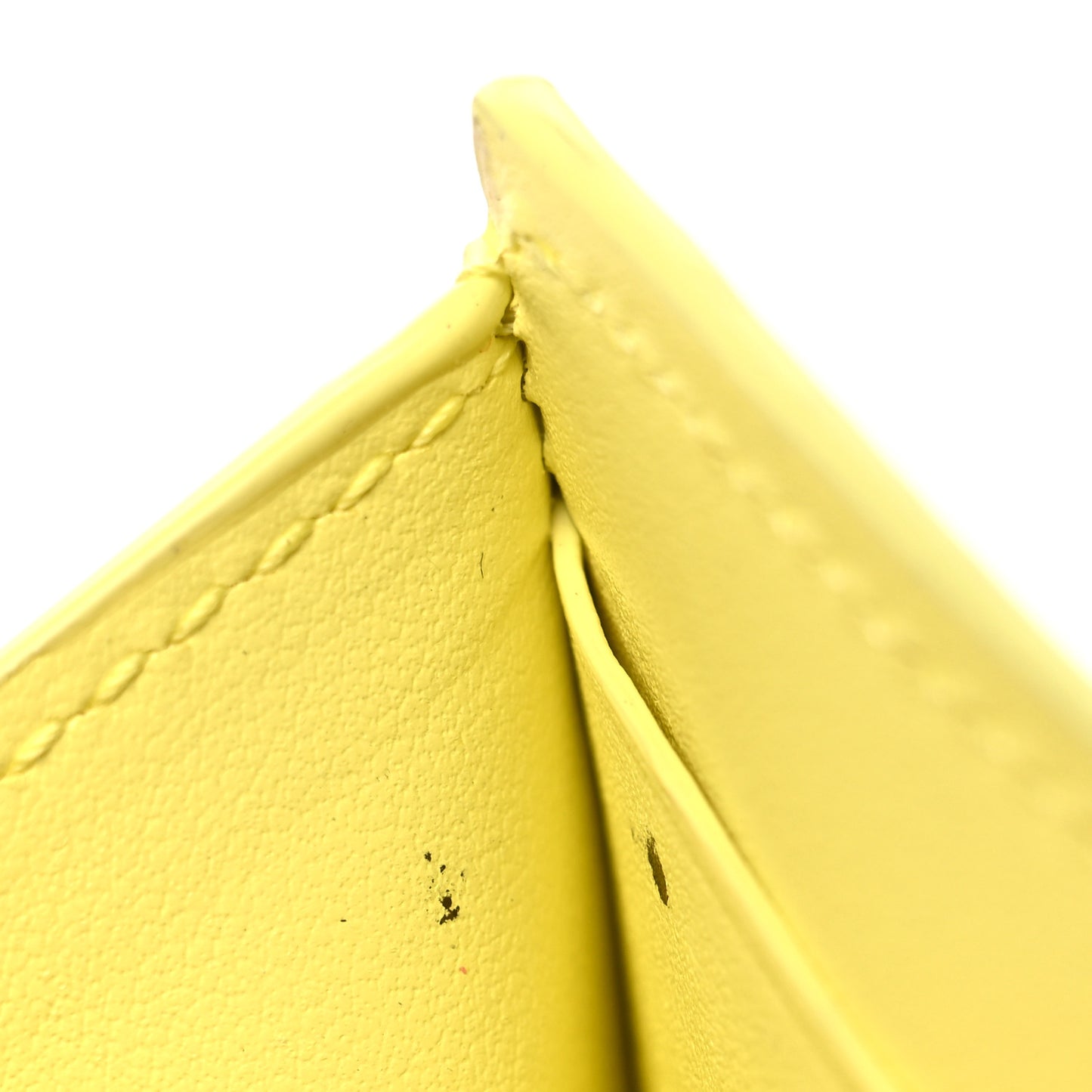 Nappa Intrecciato Trifold Wallet Ice Cream