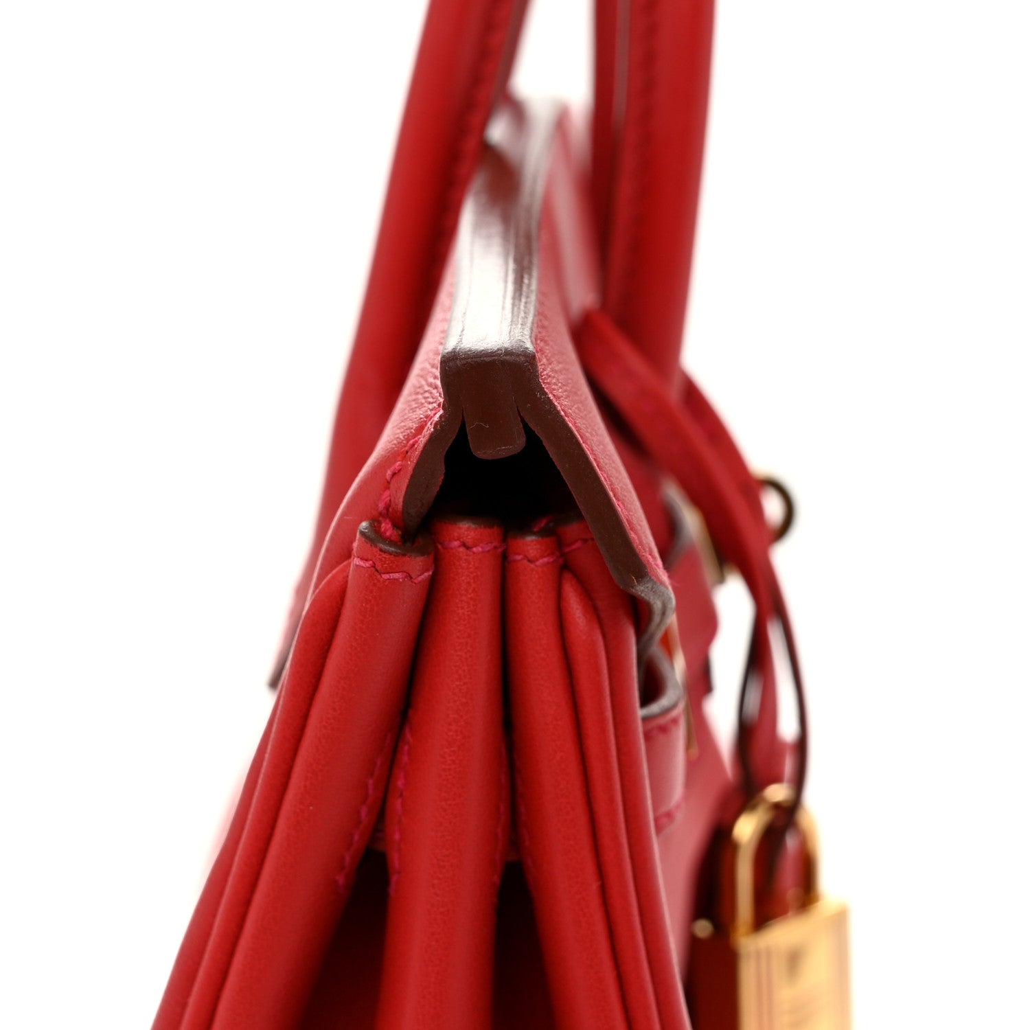 Hermes Swift Birkin 25 Rouge Casaque 12 of 13