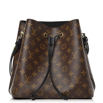 Louis Vuitton Monogram Neonoe MM Black 1 of 10