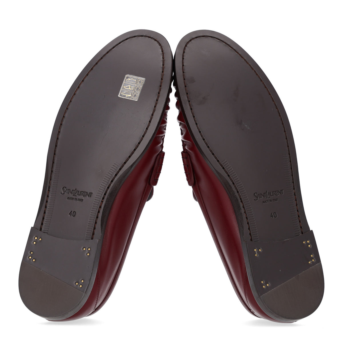 Vitellino Lux Laurent 05 Mocassins 40 Vendome Red