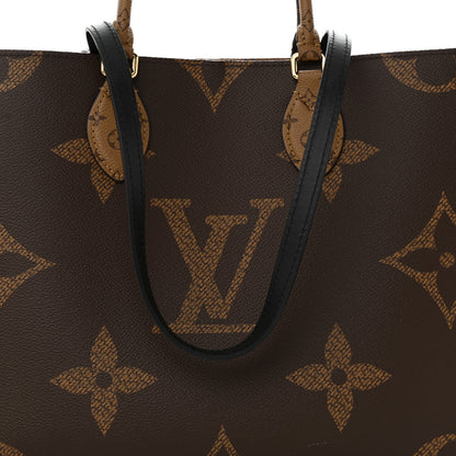 Louis Vuitton Reverse Monogram Giant Onthego MM 7 of 9