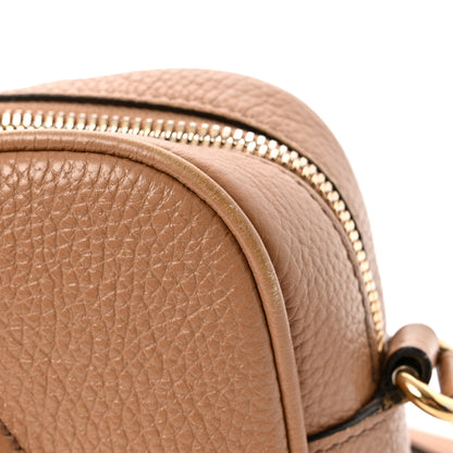 Gucci Pebbled Calfskin Small Soho Disco Bag Camelia 11 of 16