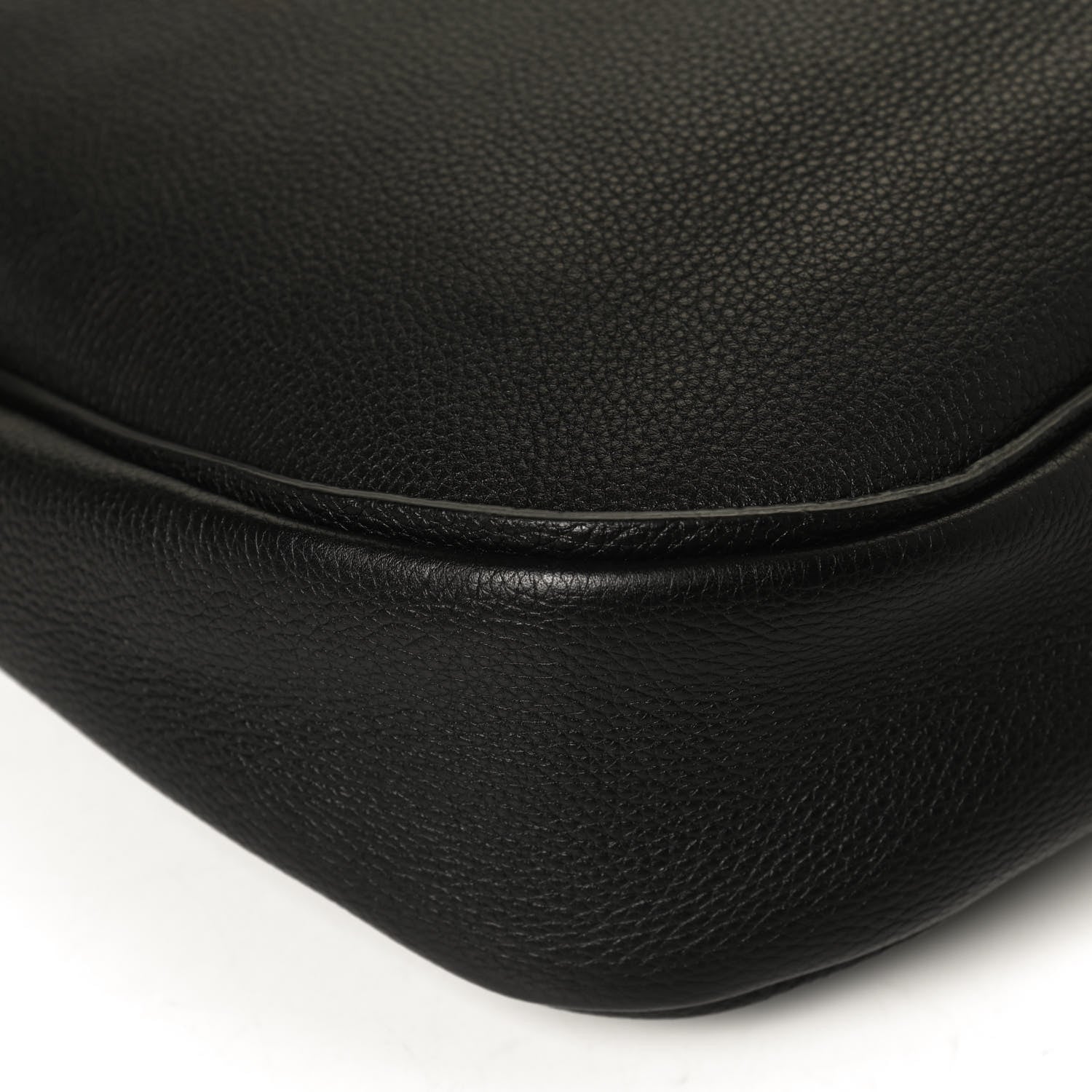 Salvatore Ferragamo Calfskin Reverse Hobo Black 11 of 12