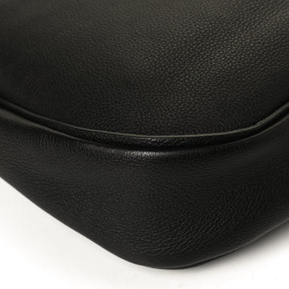 Salvatore Ferragamo Calfskin Reverse Hobo Black 11 of 12
