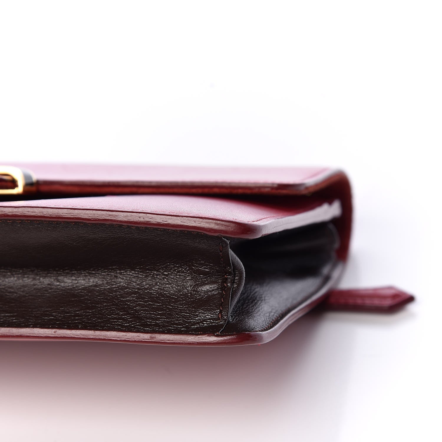 Fendi Vitello Wallet On Chain Red 7 of 15