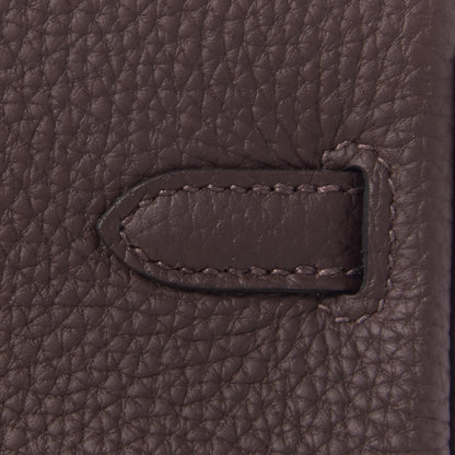 Hermes Togo Birkin 25 Chocolate 9 of 32