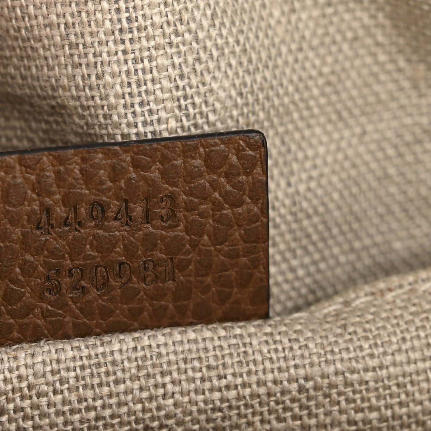 Monogram Mini Bree Messenger Bag Beige Tabacco