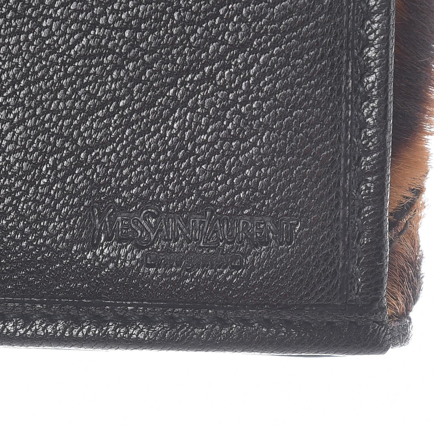 Saint Laurent Pony Hair Leopard Muse Wallet 6 of 8