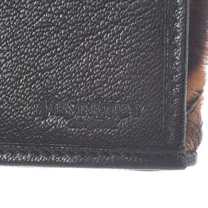 Saint Laurent Pony Hair Leopard Muse Wallet 6 of 8